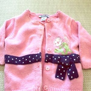Little girls 9 months sweater